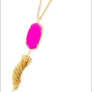Kendra Scott Rayne Magneta Pink Necklace